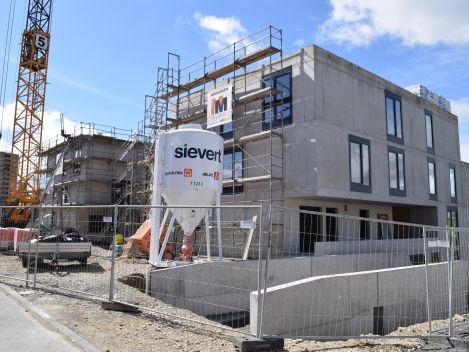 Eindrücke von der Baustelle am 14.04.2023